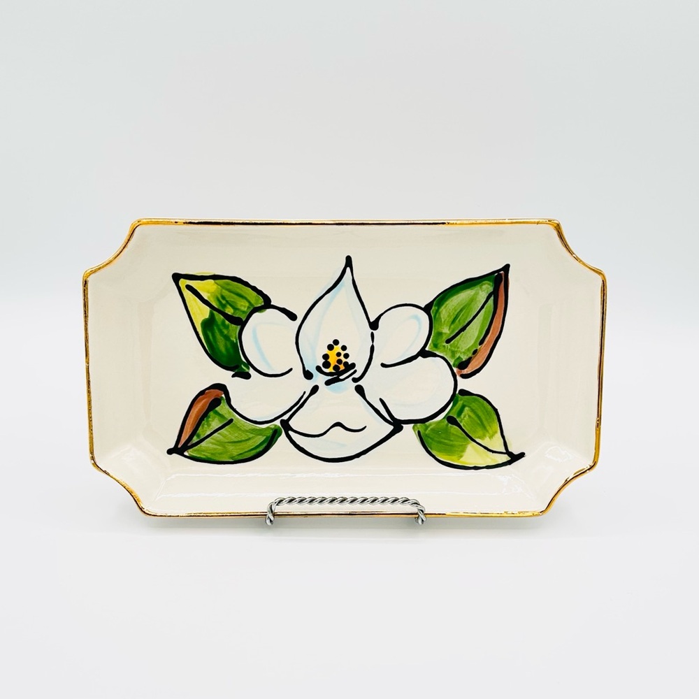 Magnolia Creative Company Magnolia Flower Tray